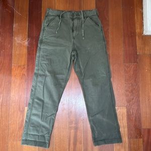 High waisted carpenter utility pant
